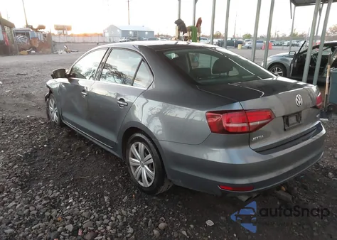 2017 Volkswagen Jetta 1.4T S from USA, damaged, VIN 3VW2B7AJ2HM253846